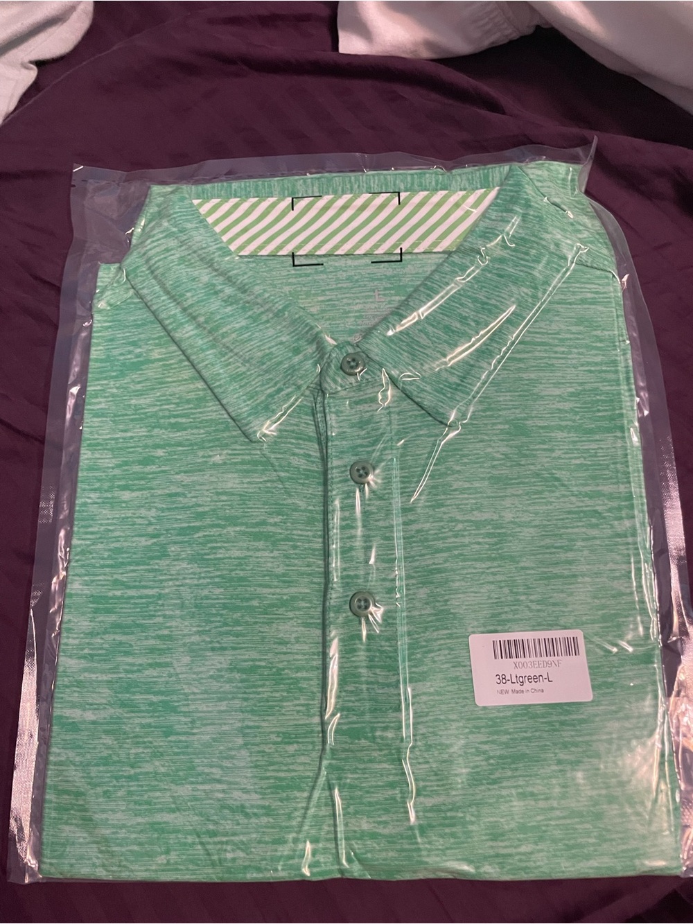 Alex Vando men’s golf shirt moisture wicking quick dry short sleeve casual polo